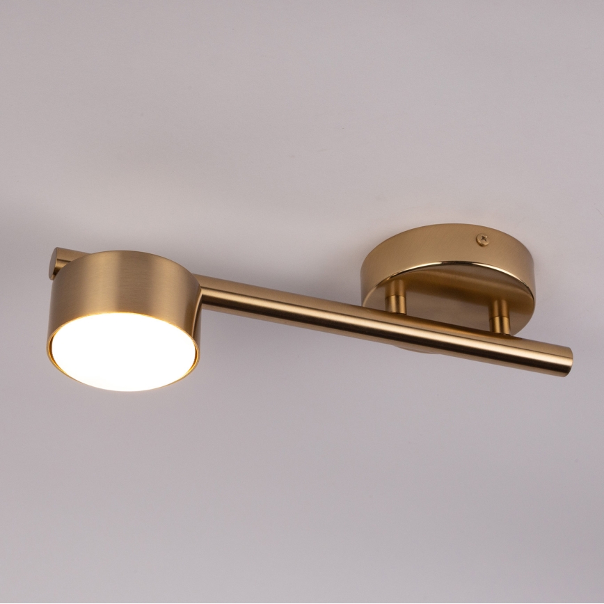 Faretto PUNTO 1xGX53/12W/230V oro