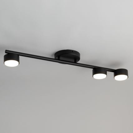 Faretto PUNTO 3xGX53/12W/230V nero