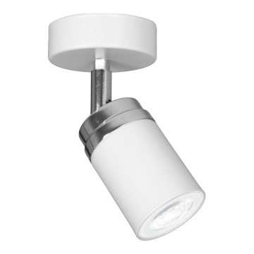 Faretto RENO 1xGU10/8W/230V bianco/cromo lucido