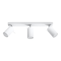 Faretto RING 3 3xGU10/10W/230V bianco