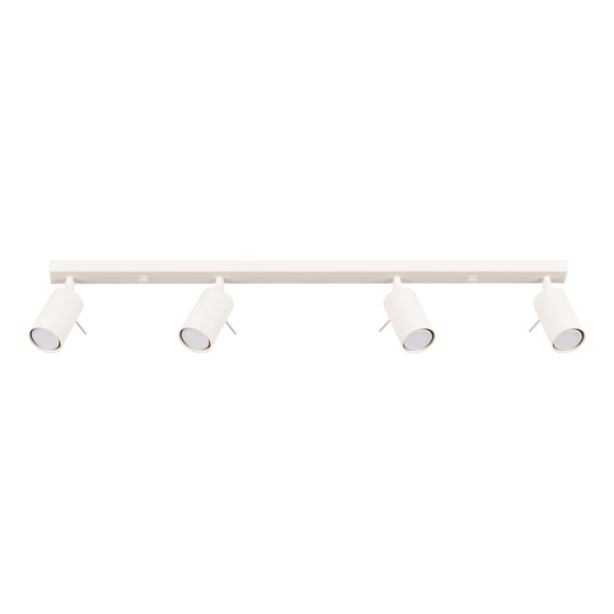 Faretto RING 4xGU10/10W/230V color crema
