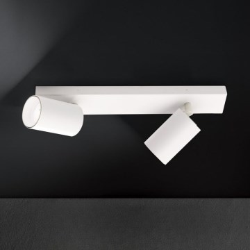 Faretto SEAN 2xGU10/13W/230V bianco