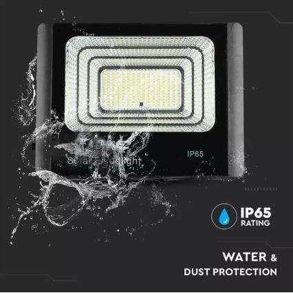 Faretto solare dimmerabile a LED LED/16W/3,2V 4000K IP65 10000 mAh con telecomando