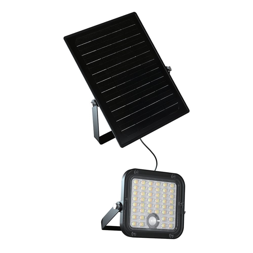 Faretto solare dimmerabile a LED con sensore LED/10W/3,7V 4000/6000K IP65 3600 mAh + telecomando
