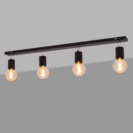 Faretto TUNE 4xE27/20W/230V nero