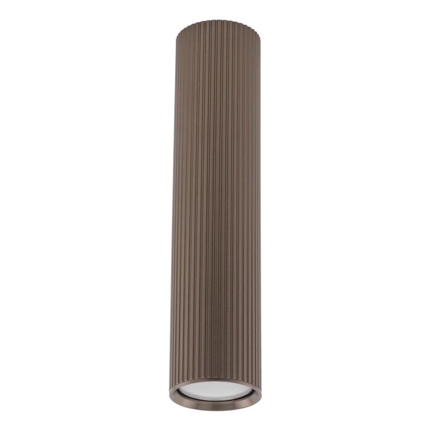 Faretto TUNE L 1xGU10/10W/230V 24 cm marrone