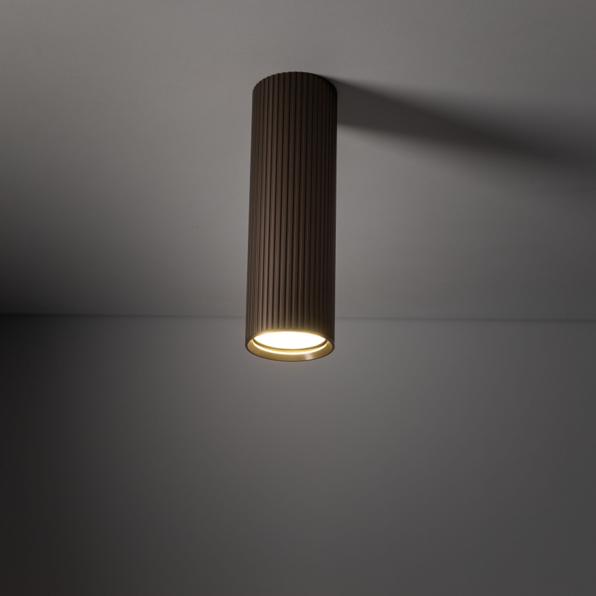 Faretto TUNE M 1xGU10/10W/230V 17 cm marrone