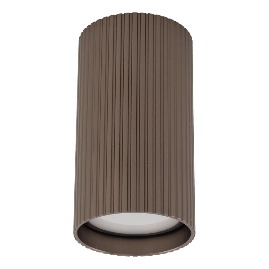 Faretto TUNE S 1xGU10/10W/230V 10 cm marrone