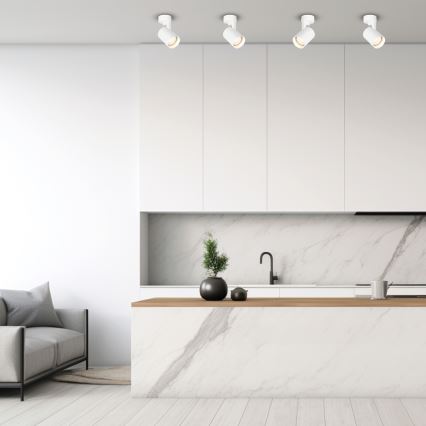 Faretto VOLF 1xGU10/10W/230V bianco