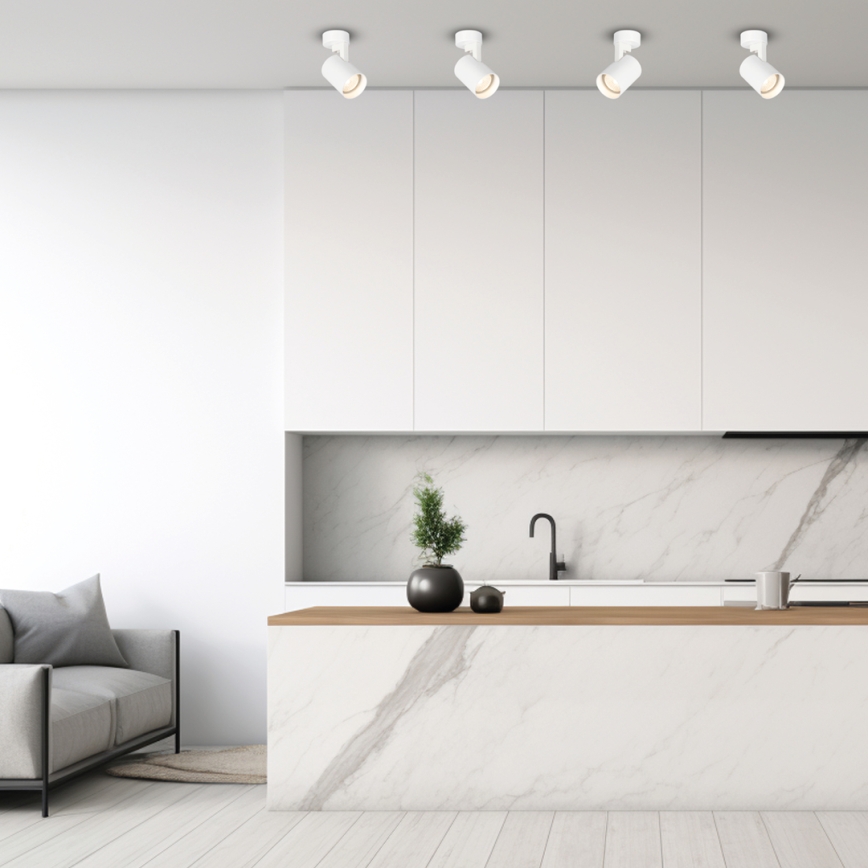 Faretto VOLF 1xGU10/10W/230V bianco