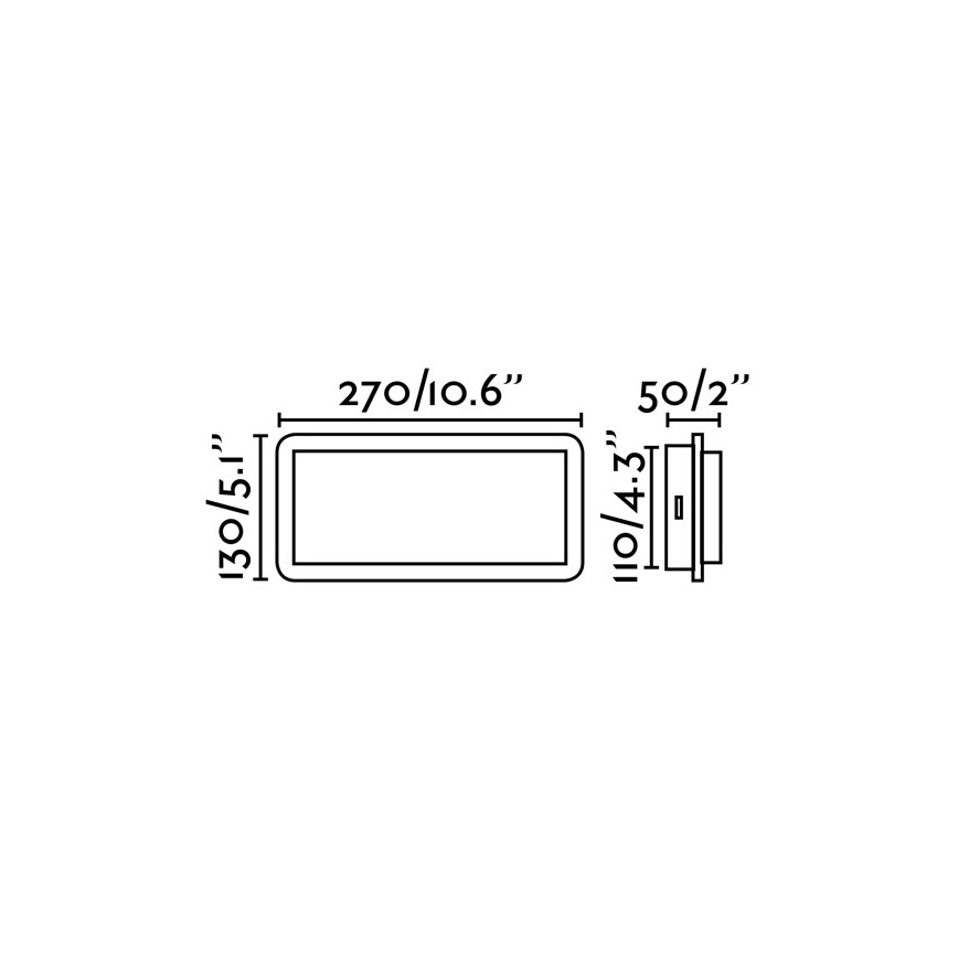 FARO 20061 - LED-Wandleuchte MOOD 2xLED/3W/230V