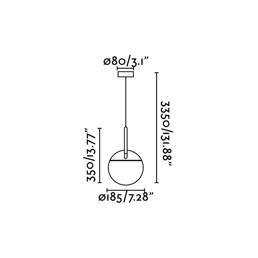FARO 28210 - Suspension filaire MINE 1xE27/40W/230V