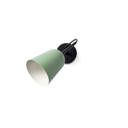 FARO 28259 - Applique STUDIO 1xE14/8W/230V verde/nero