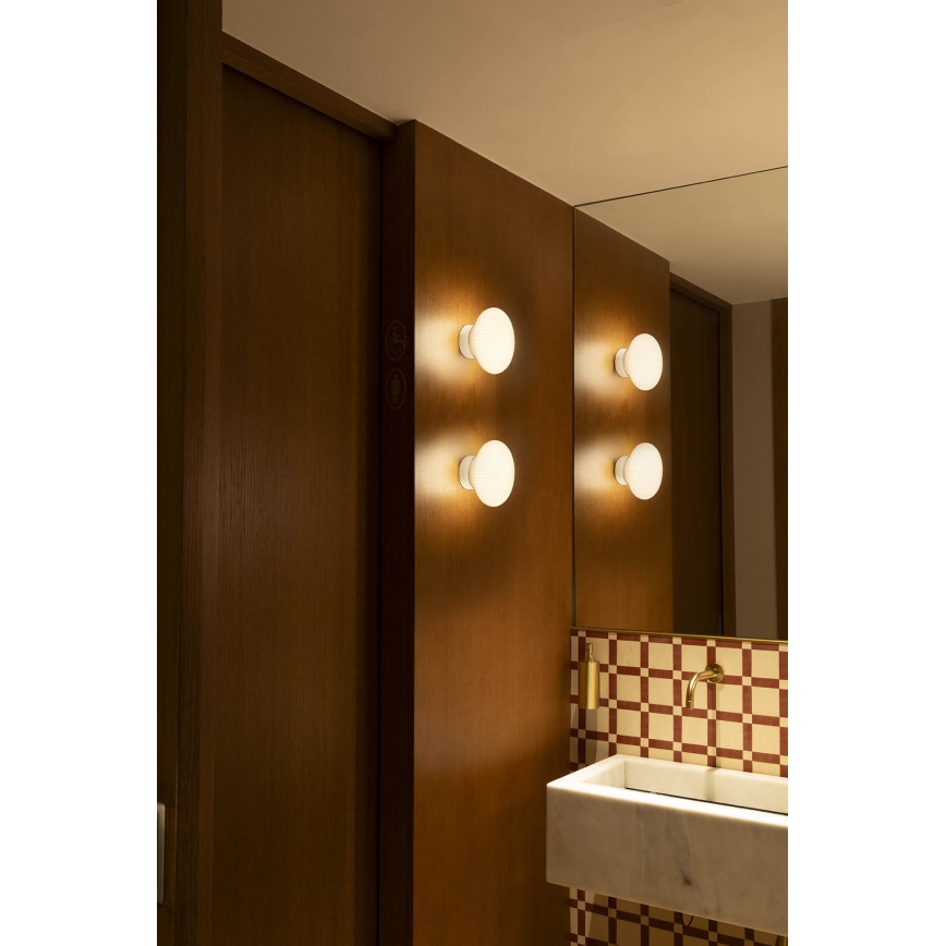 FARO 28299 - Applique da bagno a LED ISABELLE LED/8W/230V CRI 90 IP44 bianca