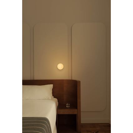 FARO 28299 - Applique murale LED pour salle de bains ISABELLE LED/8W/230V CRI 90 IP44 blanche