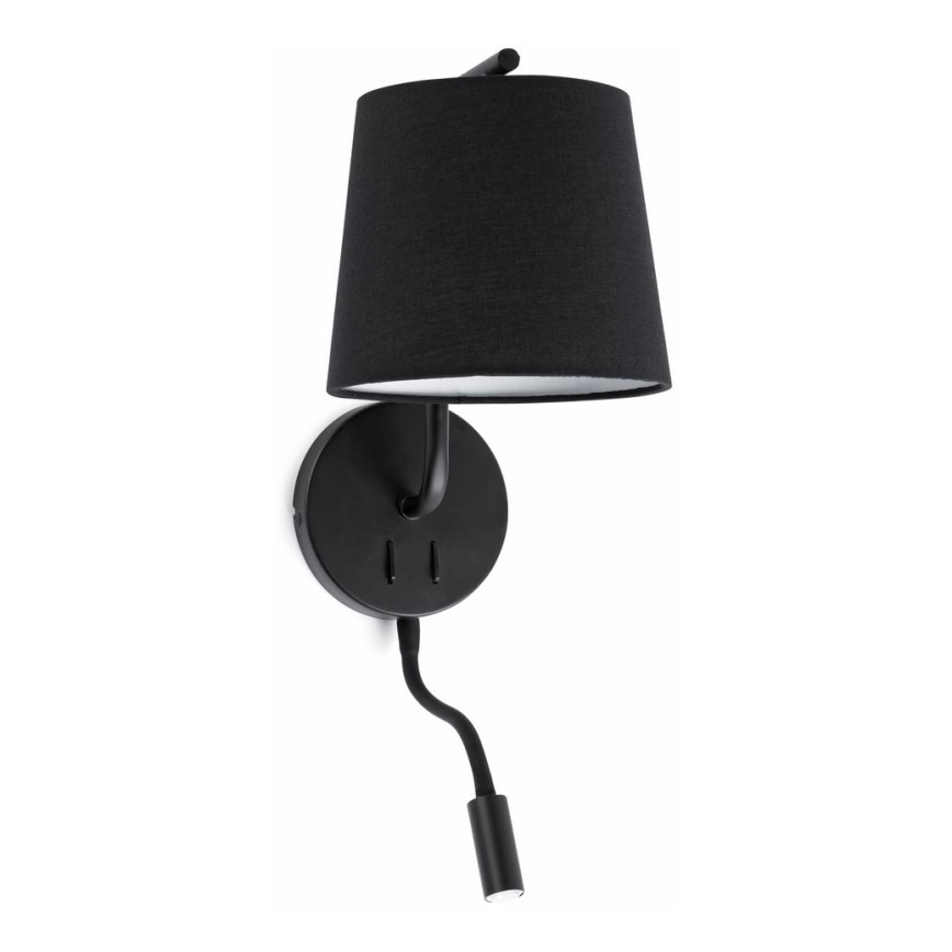 FARO 29330 - LED-Wandleuchte BERNI 1xE27/20W/230V + 1xLED/3W
