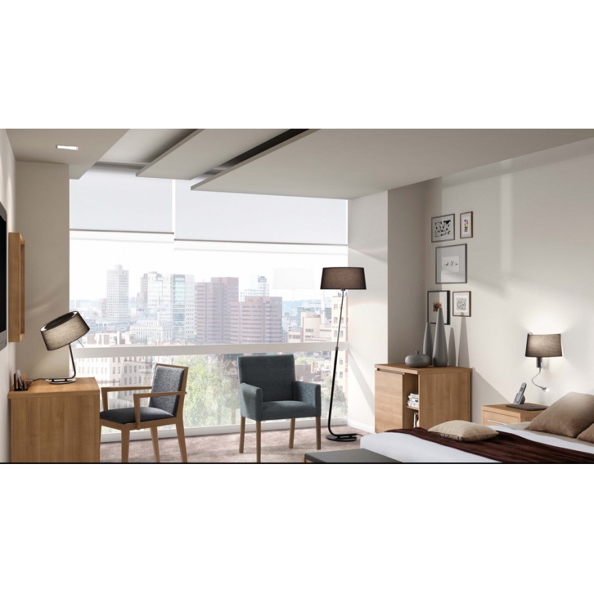 FARO 29946 - Applique a LED HOTEL 1xE27/15W/230V + LED/1W