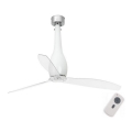 FARO 32000 - Deckenventilator ETERFAN weiß/klar d 128 cm +Fernbedienung