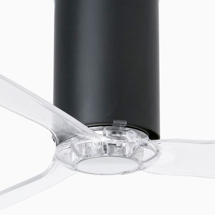 FARO 32041WP - Ventilateur de plafond MINI TUBE FAN M noir/transparent d. 128 cm SMART + télécommande
