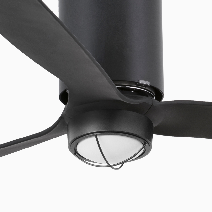 FARO 32043WP-10 - LED-Deckenventilator MINI TUBE FAN M LED/16W/230V schwarz d 128 cm SMART + Fernbedienung