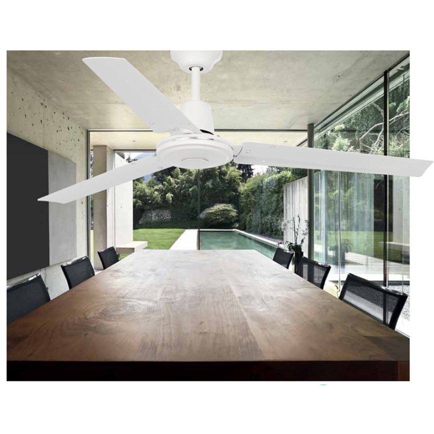 FARO 33005 - Ventilateur de plafond ECO INDUS blanc
