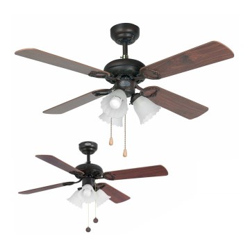 FARO 33102 - Ventilatore da soffitto LISBOA 3xE27/60W/230V