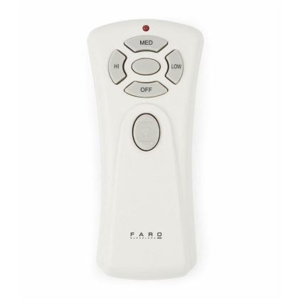 FARO 33370DC - Ventilateur de plafond LANTAU marron/chrome mat d. 132 cm + télécommande