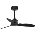 FARO 33424WT - Ventilateur de plafond JUST FAN S Ø 81 cm noir Wi-Fi Tuya + télécommande