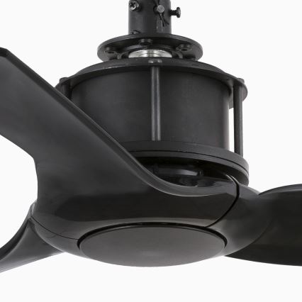 FARO 33424WT - Ventilateur de plafond JUST FAN S Ø 81 cm noir Wi-Fi Tuya + télécommande