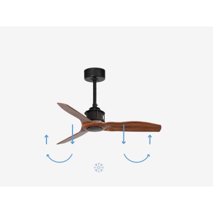 FARO 33425 - Ventilateur de plafond JUST FAN d. 81 cm + télécommande