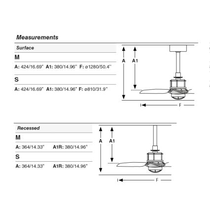FARO 33425WT1N - Ventilateur de plafond LED à intensité réglable JUST FAN S LED/16W/230V Ø 81 cm brun/noir Wi-Fi Tuya + télécommande