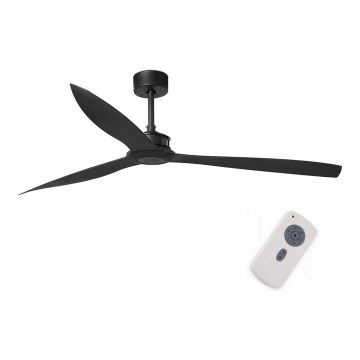 FARO 33432 - Ventilatore da soffitto JUST FAN XL diametro 178 cm nero + telecomando