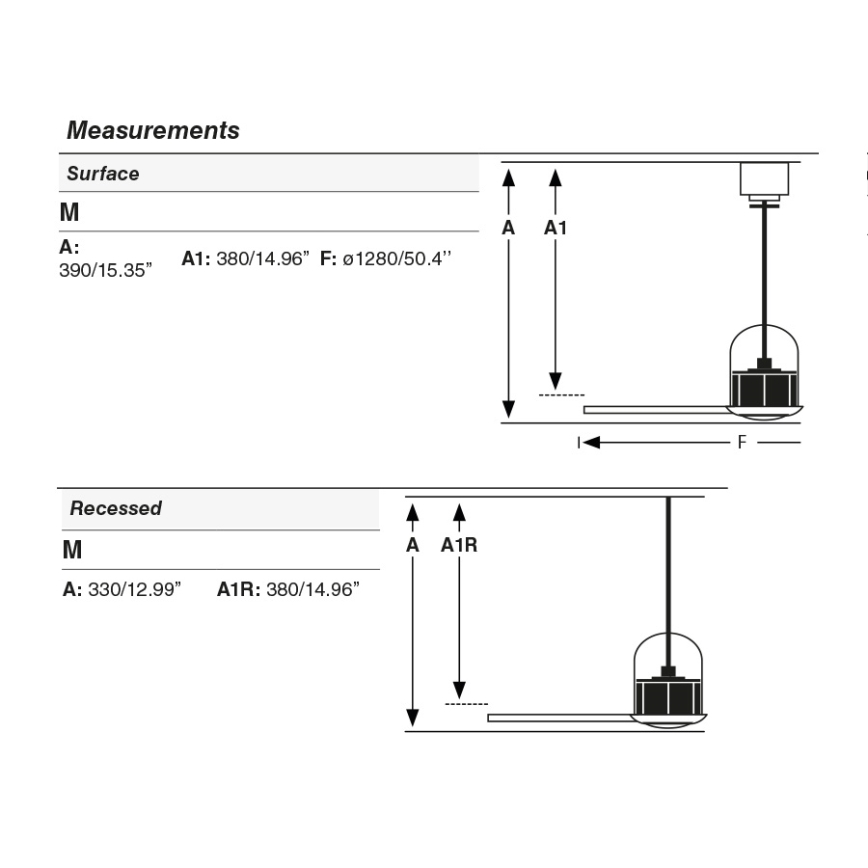 FARO 334351N - Ventilateur de plafond LED dimmable WEAVER M LED/16W/230V Ø 128 cm marron/noir + télécommande