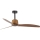 FARO 33435WT - Ventilateur de plafond WEAVER M Ø 128 cm marron/noir Wi-Fi Tuya + télécommande