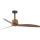 FARO 33435WT - Ventilatore da soffitto WEAVER M diam. 128 cm marrone/nero Wi-Fi Tuya + telecomando