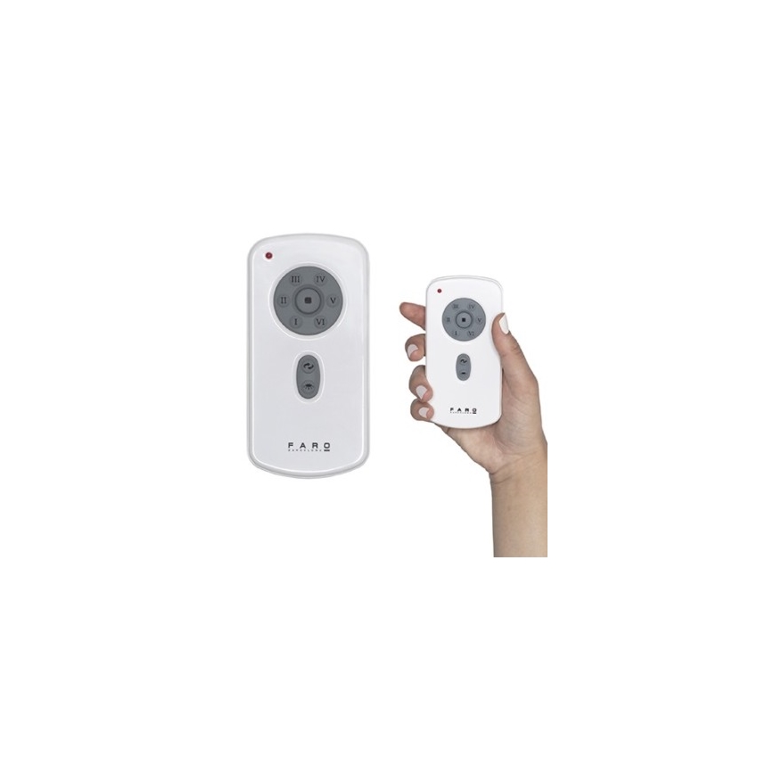 FARO 33465A - Ventilatore da soffitto ANDROS XL cromo opaco d.213 cm  + telecomando