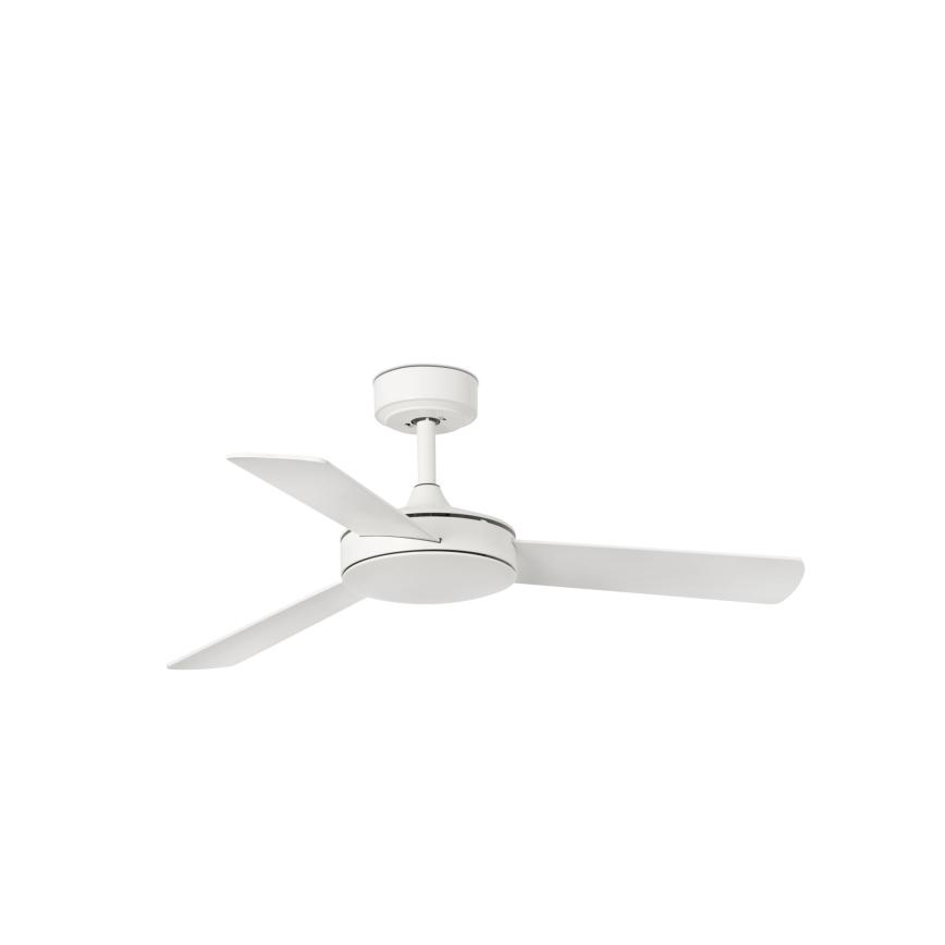 FARO 33603DCWT - Ventilatore da soffitto MINI MALLORCA S marrone/bianco diametro 106 cm Wi-Fi Tuya + telecomando