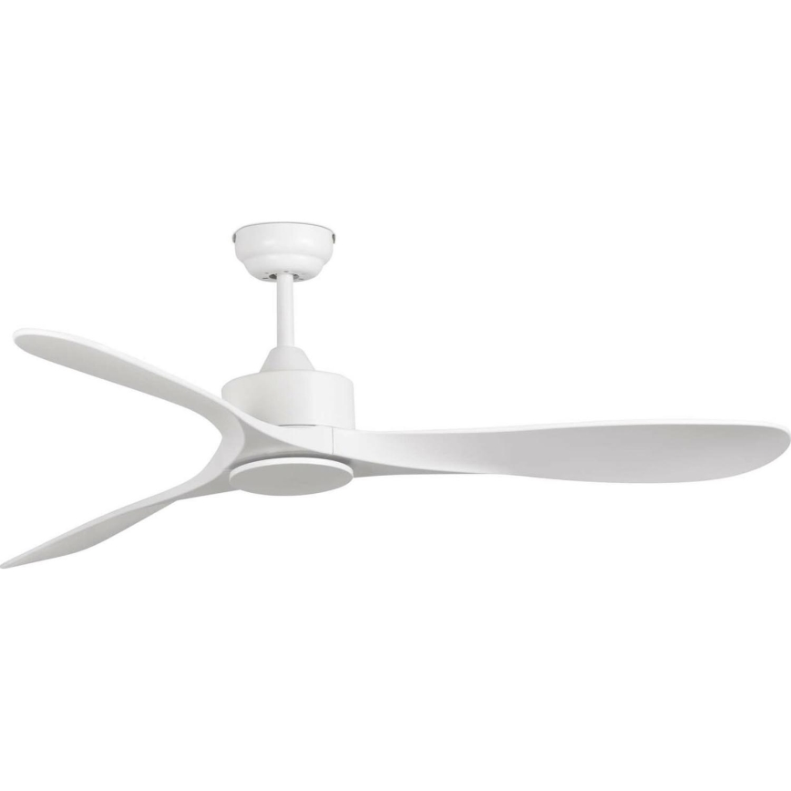 FARO 33750DCWT - Ventilateur de plafond LUZON L blanc d. 132 cm Wi-Fi Tuya + Télécommande