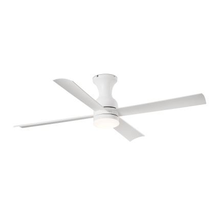 FARO 33756 - LED-Deckenventilator FRASER LED/16W/230V weiß d 120 cm + Fernbedienung