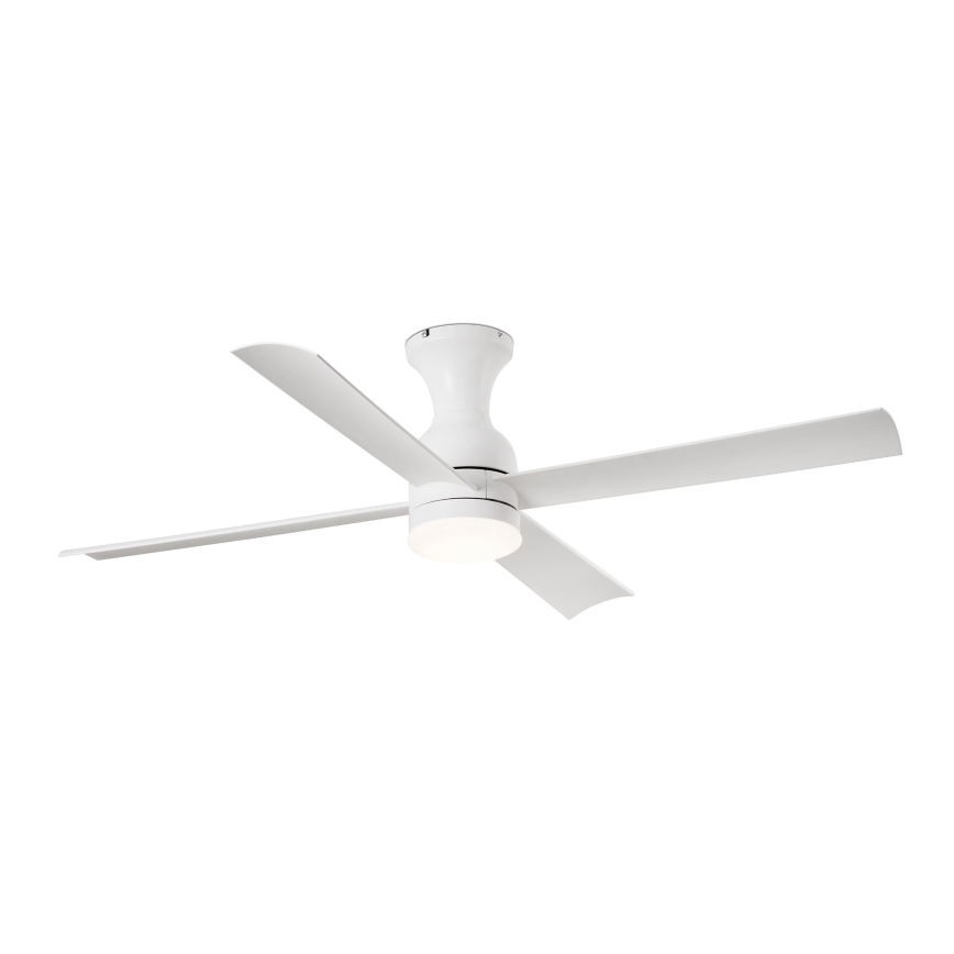 FARO 33756 - LED-Deckenventilator FRASER LED/16W/230V weiß d 120 cm + Fernbedienung