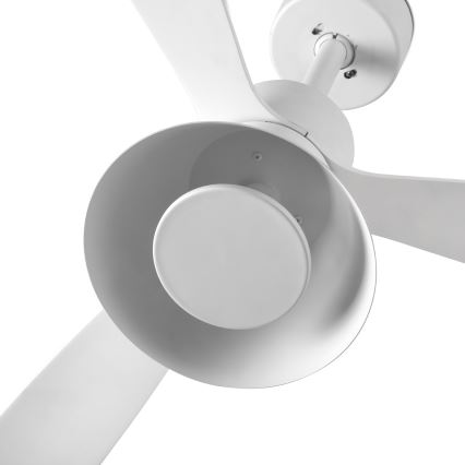 FARO 33760WT-22 - Ventilatore da soffitto dimmerabile a LED AMELIA L CONE LED/20W/230V 2700/3500/5000K bianco diametro 132 cm Wi-Fi Tuya + telecomando