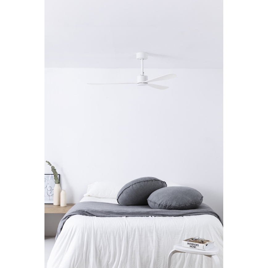 FARO 33760WT - Deckenventilator AMELIA L weiß d 132 cm Wi-Fi Tuya + Fernbedienung
