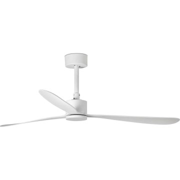 FARO 33760WT - Ventilateur de plafond AMELIA L blanc d. 132 cm Wi-Fi Tuya + Télécommande