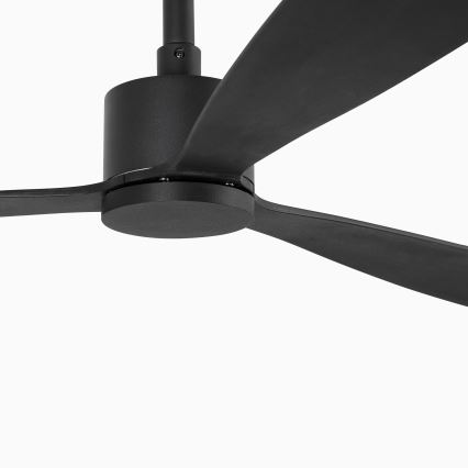 FARO 33761WT - Deckenventilator AMELIA L schwarz d 132 cm Wi-Fi Tuya + Fernbedienung