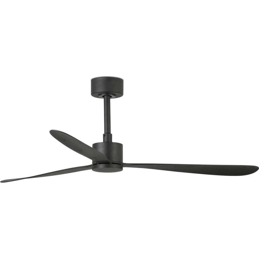 FARO 33761WT - Ventilateur de plafond AMELIA L noir d. 132 cm Wi-Fi Tuya + Télécommande