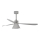 FARO 33762WT-24 - Ventilatore da soffitto dimmerabile a LED AMELIA L CONE LED/20W/230V 2700/3500/5000K grigio diametro 132 cm Wi-Fi Tuya + telecomando