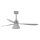 FARO 33762WT-24 - Ventilatore da soffitto dimmerabile AMELIA L CONE LED/20W/230V 2700/3500/5000K grigio Ø132 cm Wi-Fi Tuya + telecomando