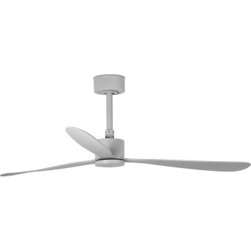 FARO 33762WT - Deckenventilator AMELIA L grau d 132 cm Wi-Fi Tuya + Fernbedienung