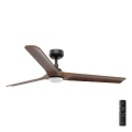 FARO 33809-1TW - Ventilatore LED dimmerabile HEYWOOD LED/10W/230V 2700/4000/6500K d. 132 cm + telecomando