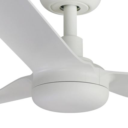 FARO 33814WT - Ventilateur de plafond PUNT M blanc d. 132 cm Wi-Fi Tuya + Télécommande